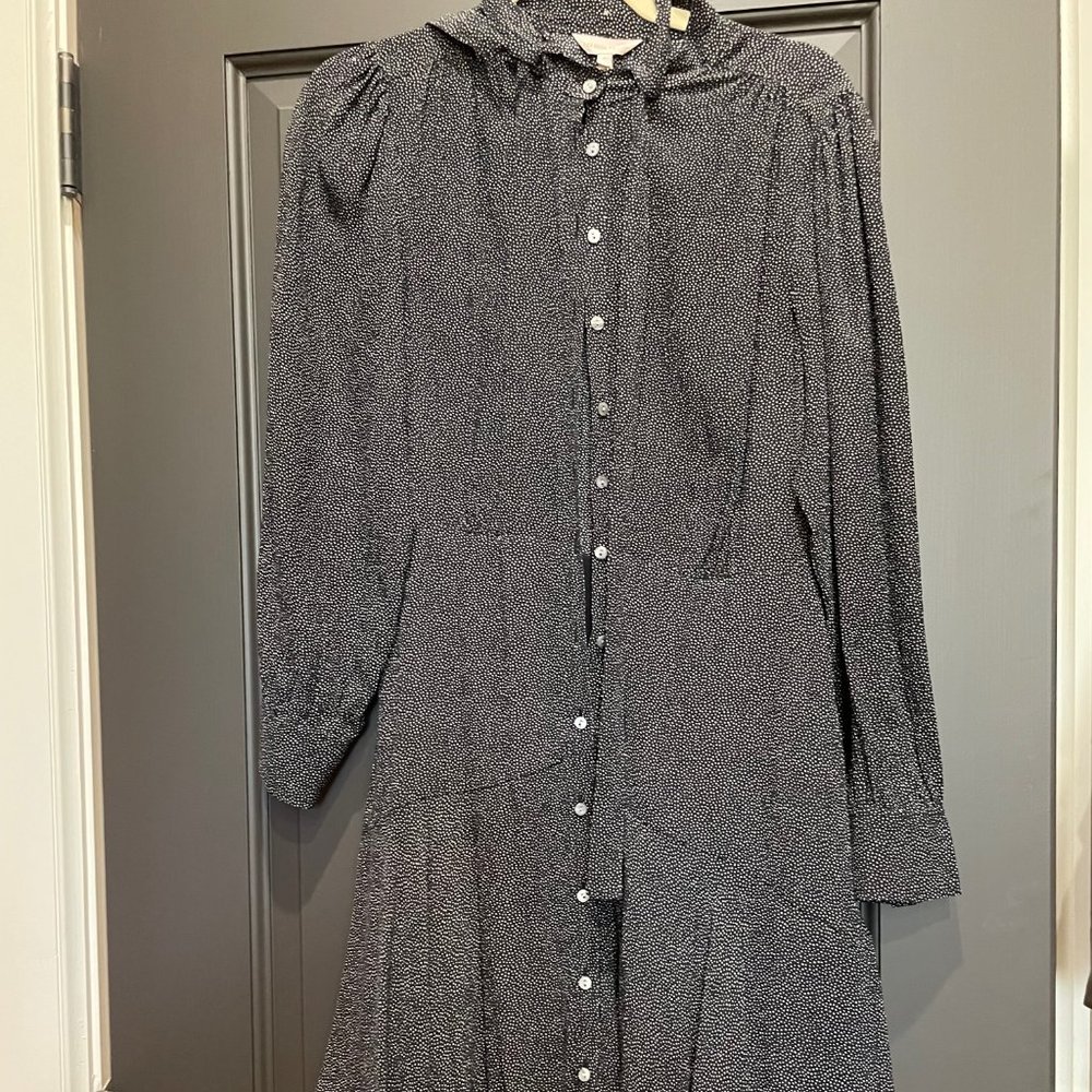 Rebecca Taylor button down dress with belt